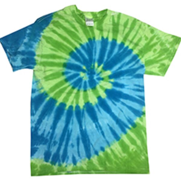 Adult 5.4 oz., 100% Cotton Islands Tie-Dyed T-Shirt Thumbnail